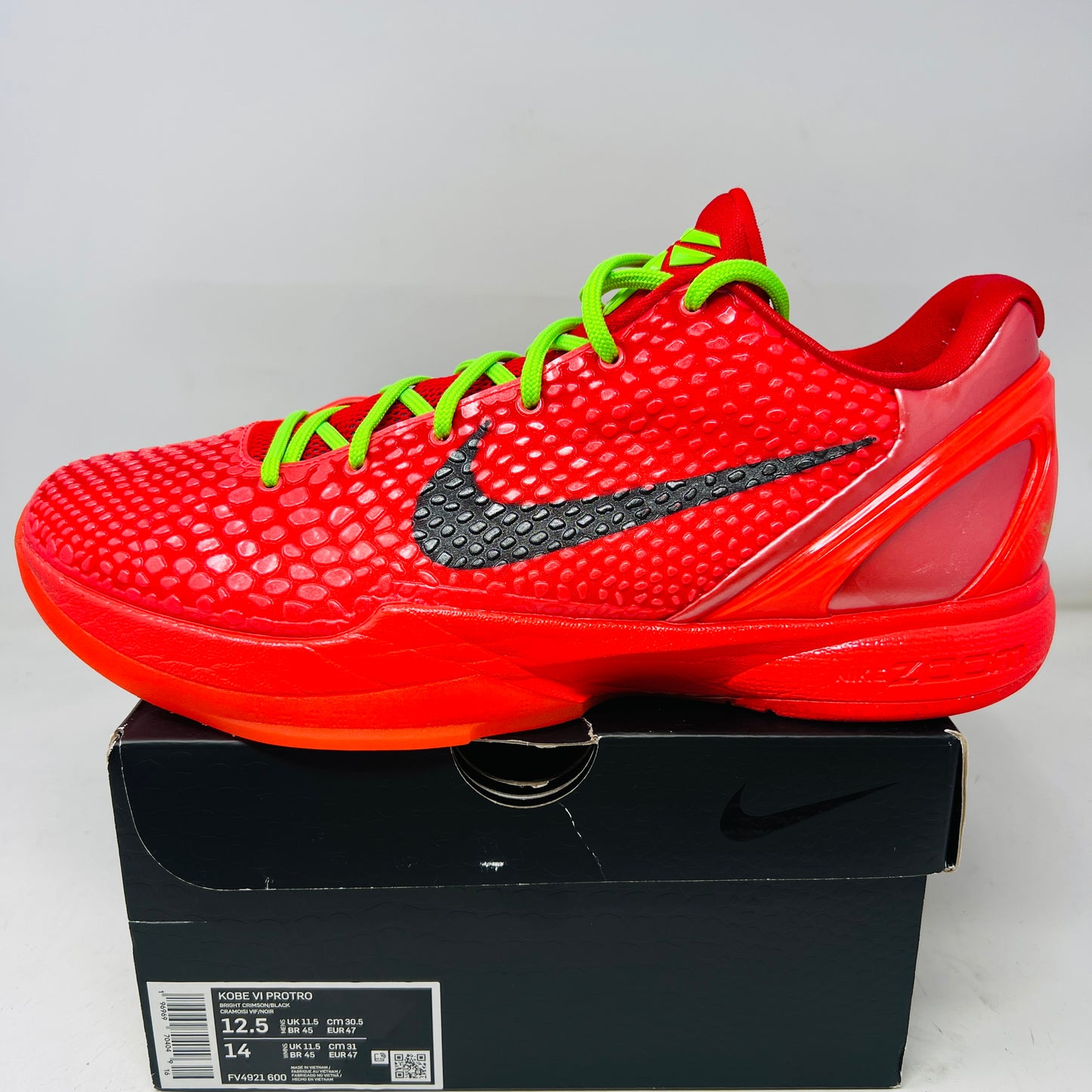 Nike Kobe 6 Protro Reverse Grinch