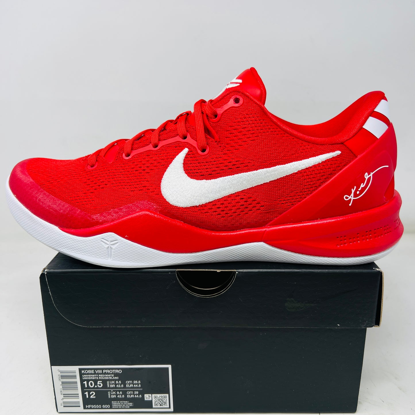 Nike Kobe 8 Protro University Red