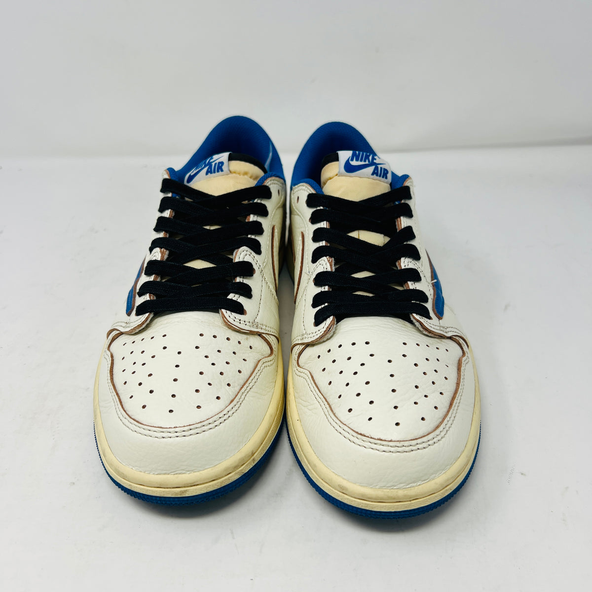 Jordan 1 Retro Low OG SP Fragment x Travis Scott Sail Military Blue