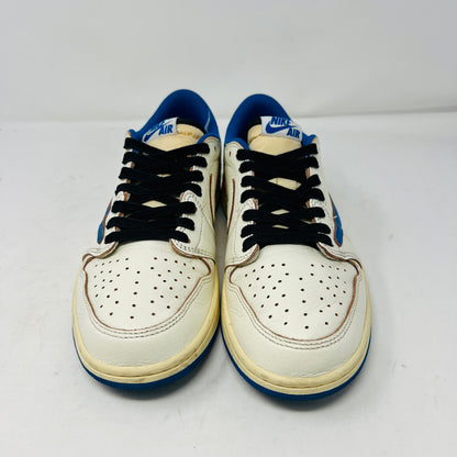 Jordan 1 Retro Low OG SP Fragment x Travis Scott Sail Military Blue