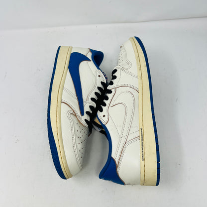 Jordan 1 Retro Low OG SP Fragment x Travis Scott Sail Military Blue