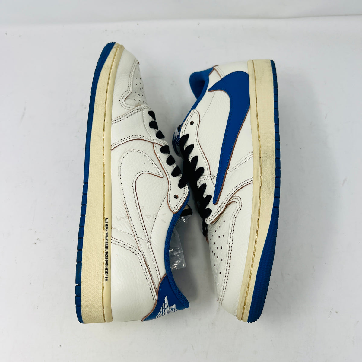 Jordan 1 Retro Low OG SP Fragment x Travis Scott Sail Military Blue
