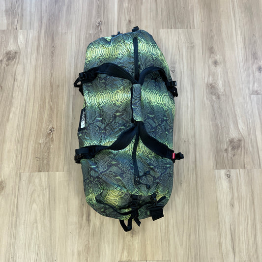 Supreme The North Face Snakeskin Flyweight Duffle Bag Green