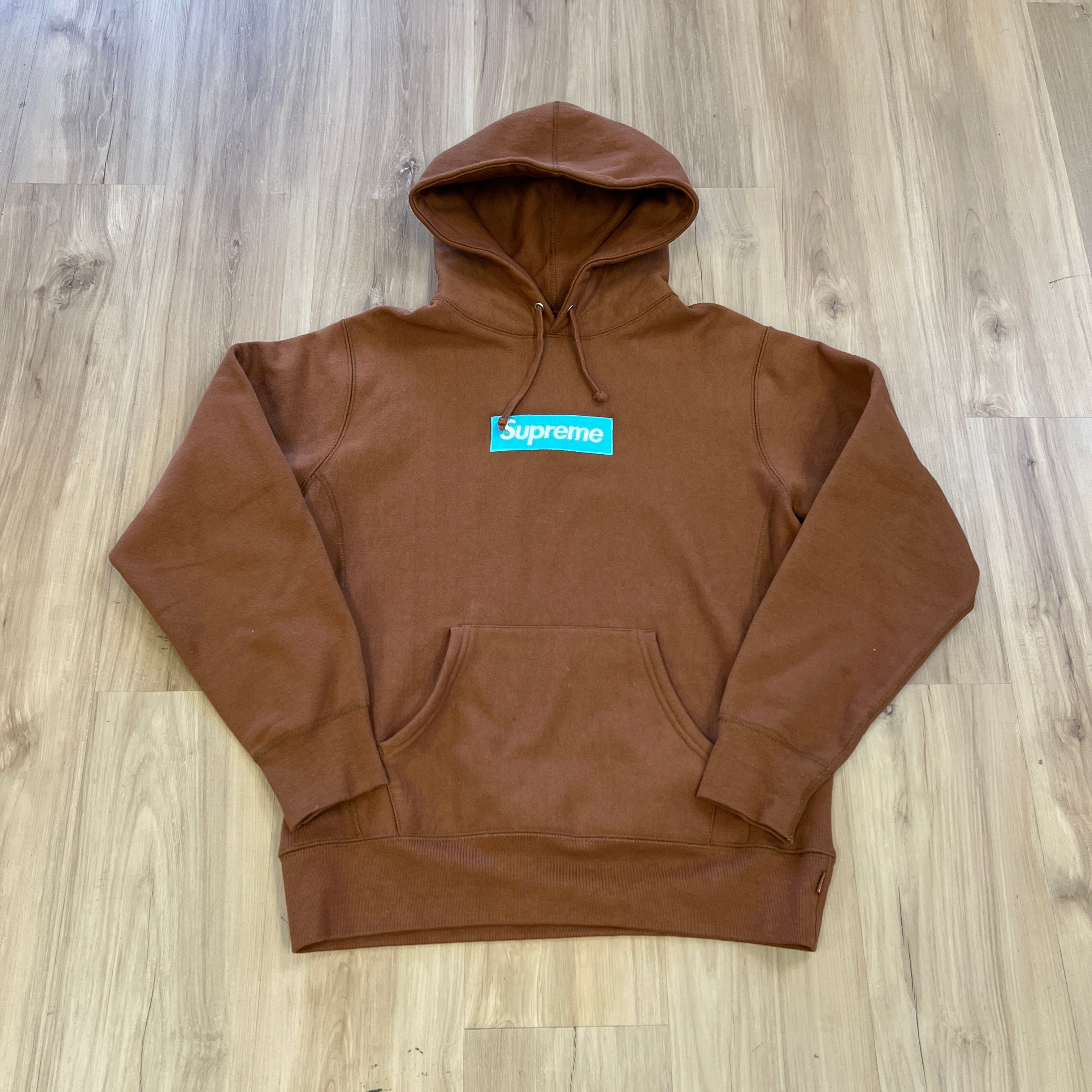 Supreme Box Logo Hooded Sweatshirt (FW17) Rust – Holy Ground