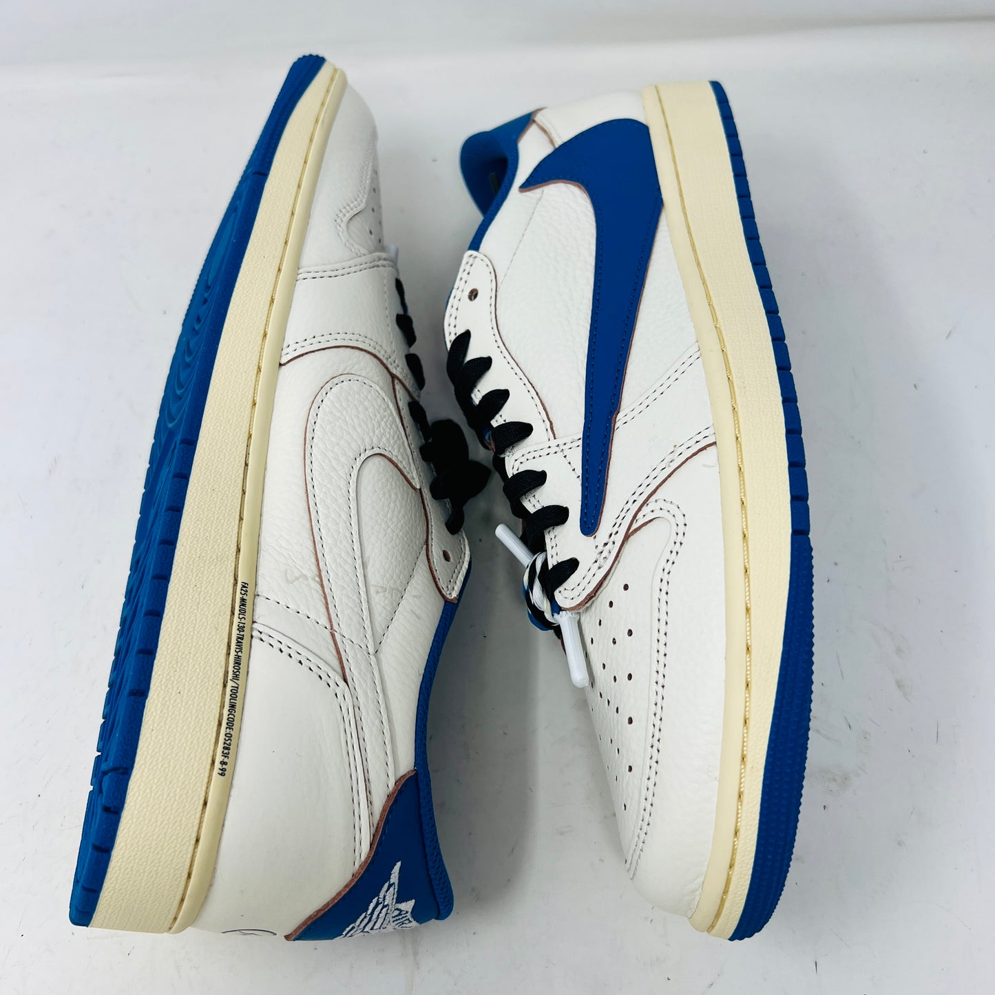 Jordan 1 Retro Low OG SP Fragment x Travis Scott Sail Military Blue
