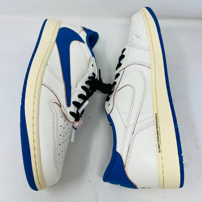 Jordan 1 Retro Low OG SP Fragment x Travis Scott Sail Military Blue