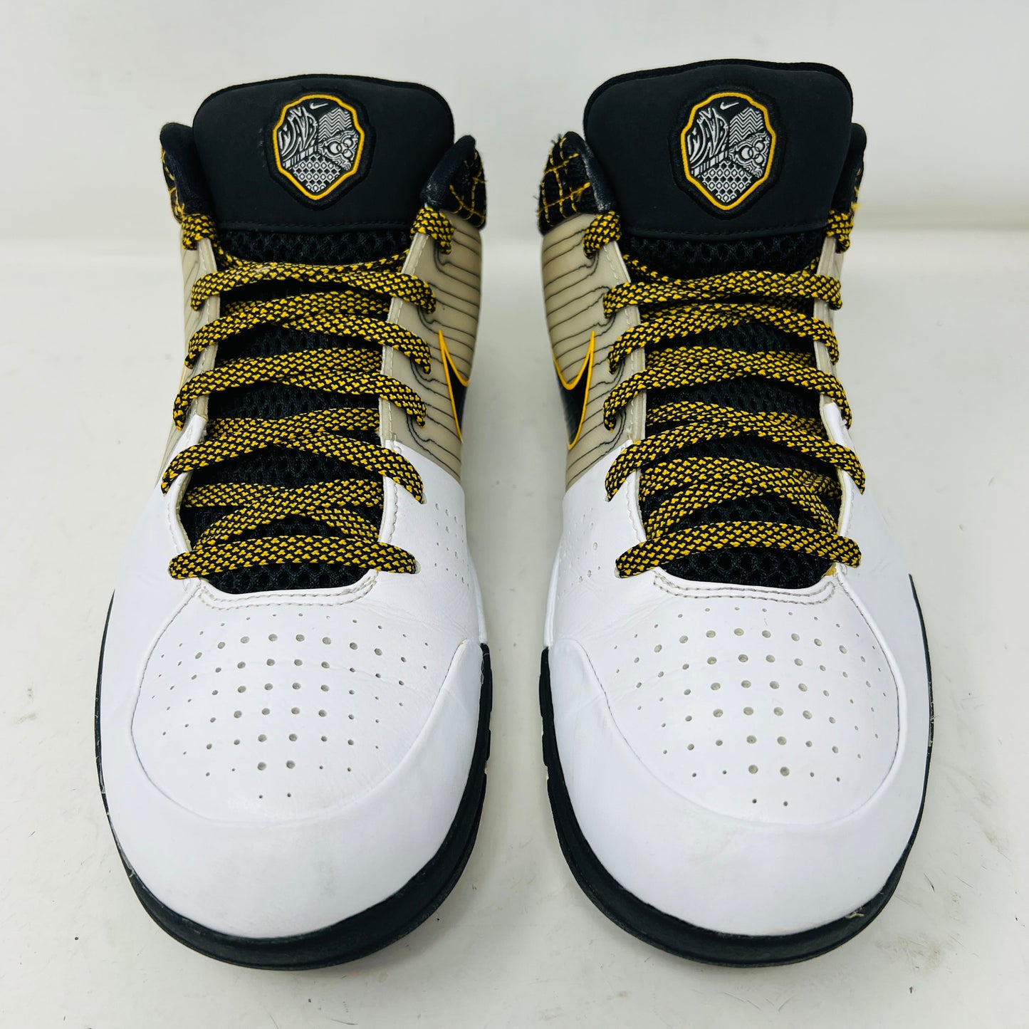 Nike Kobe 4 Protro White Black Del Sol