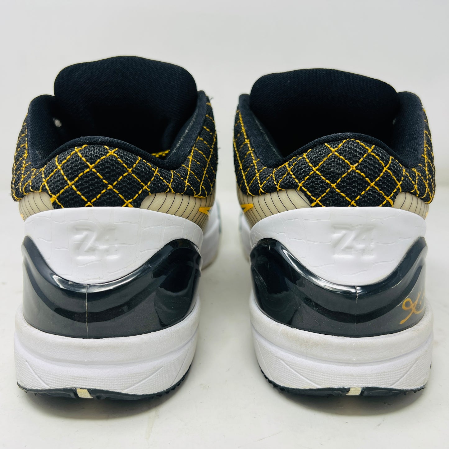Nike Kobe 4 Protro White Black Del Sol