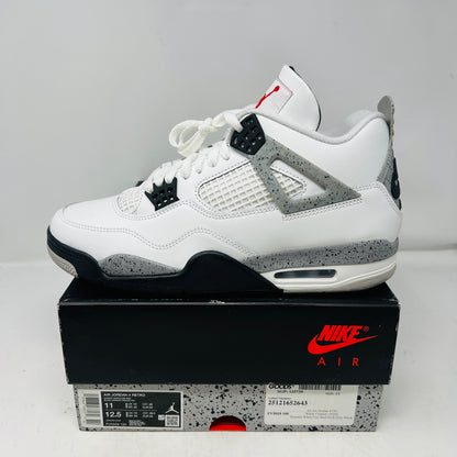 Jordan 4 Retro White Cement (2025)