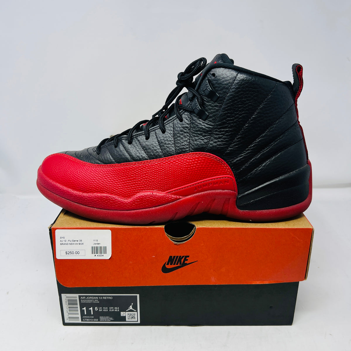 Jordan 12 Retro Flu Game (2025)
