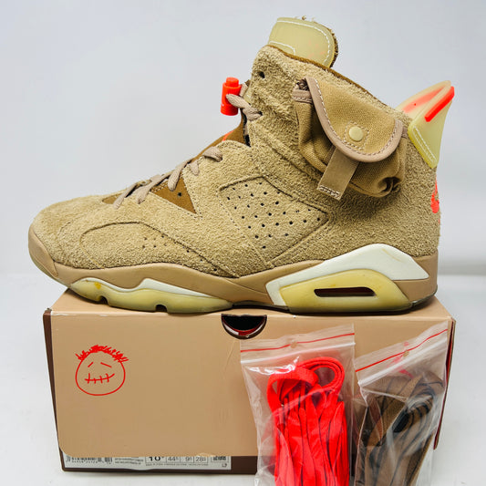 Jordan 6 Retro Travis Scott British Khaki