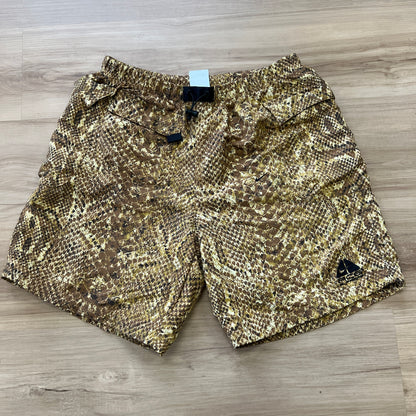 Supreme Nike ACG Nylon Trail Short Gold Snakeskin
