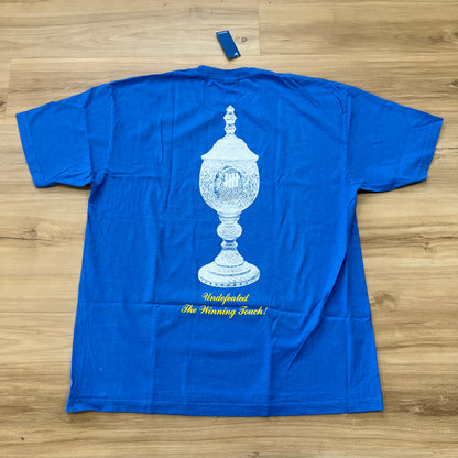 Undefeated "The Winning Touch" Royal Blue t-shirt
