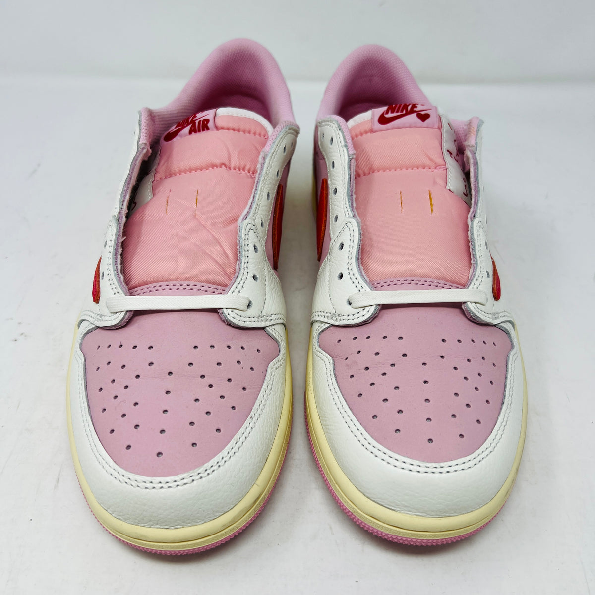 Jordan 1 Retro Low OG SP Travis Scott Sail Tropical Pink