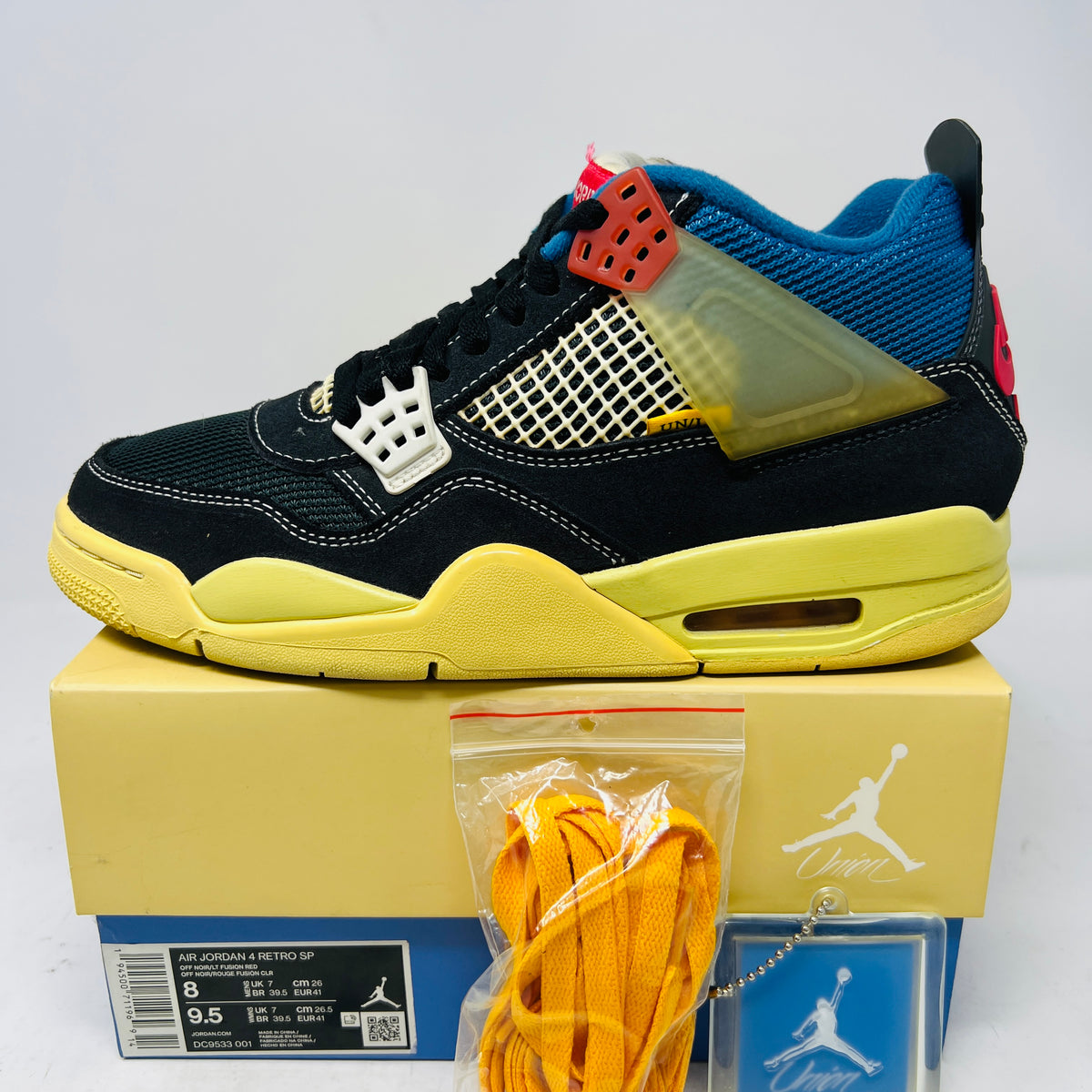Jordan 4 Retro Union Off Noir