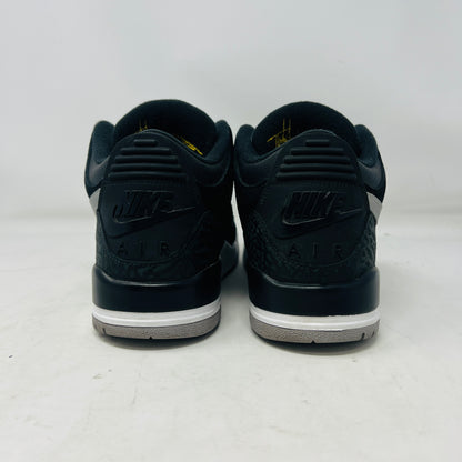 Jordan 3 Retro Tinker Black Cement Gold