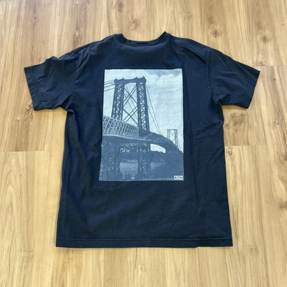 Kith NYC Brooklyn Bridge T Shirt Navy
