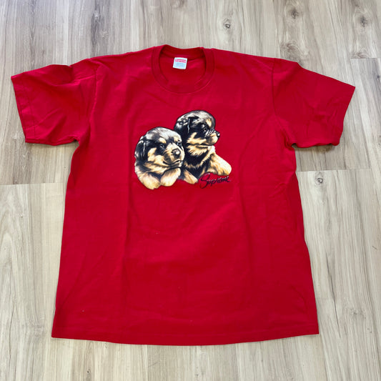 Supreme Puppies Tee Red