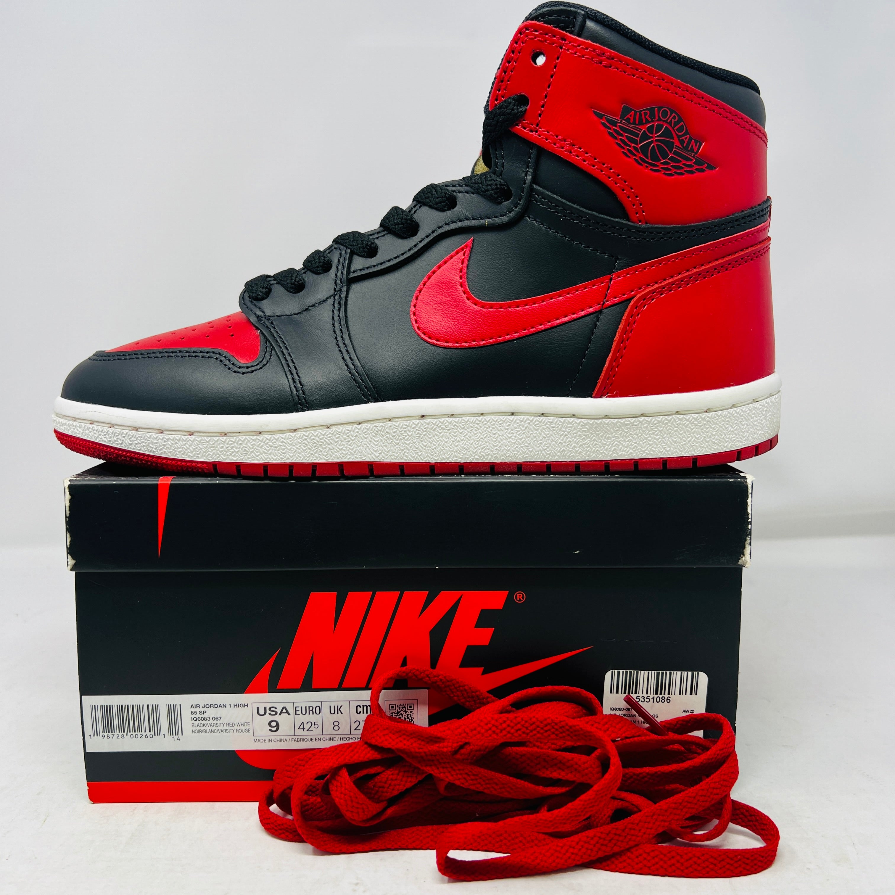 Jordan 1 Retro High '85 OG SP Bred (2025) – Holy Ground