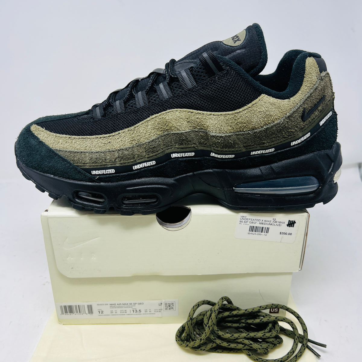 Nike Air Max 95 SP Undefeated Geo La Brea Medium Olive
