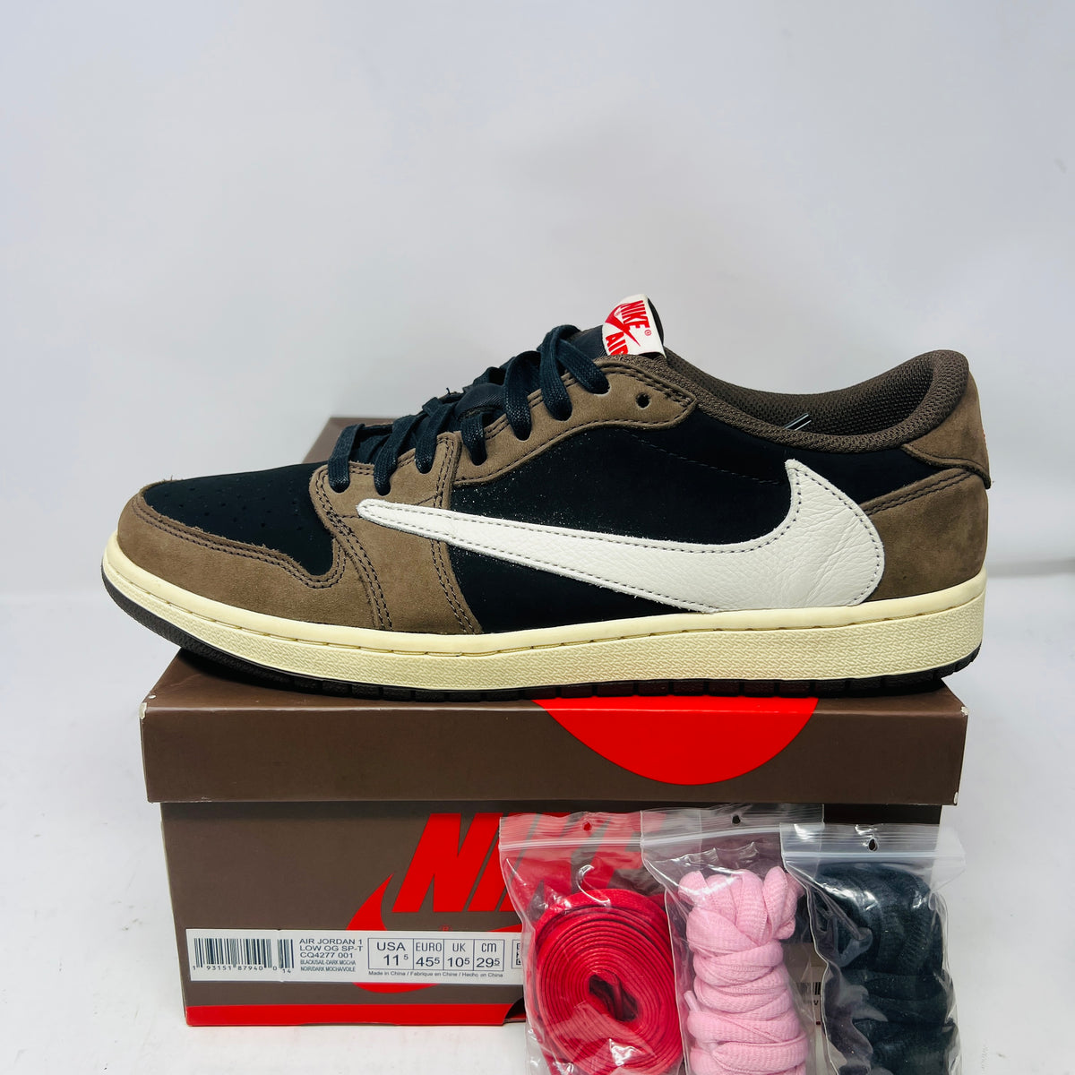 Jordan 1 Retro Low OG SP Travis Scott Mocha