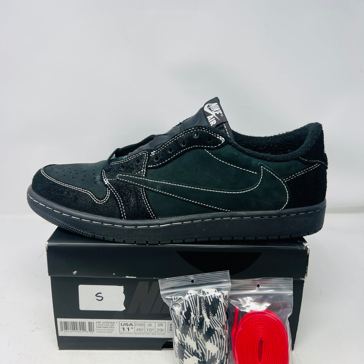 Jordan 1 Retro Low OG SP Travis Scott Black Phantom