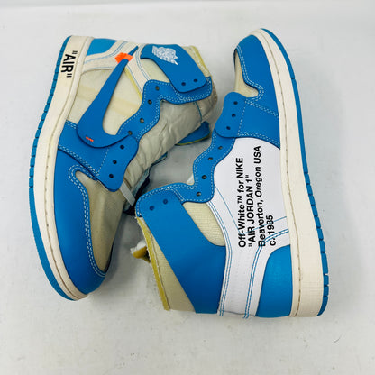 Jordan 1 Retro High Off-White University Blue