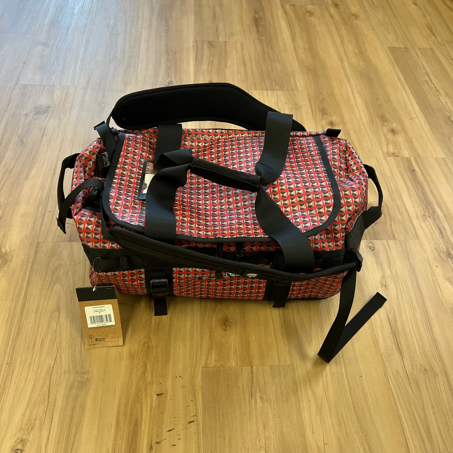 Supreme The North Face Studded Small Base Camp Duffle Bag Red