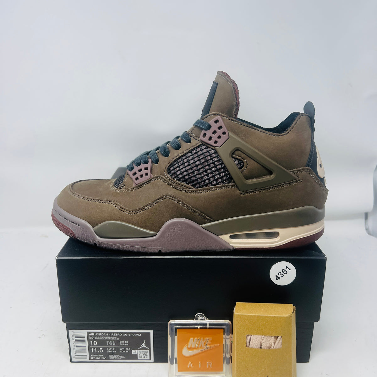 Jordan 4 Retro SP A Ma Maniére Dark Mocha