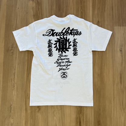 Stüssy x WTAPS World Tour T-shirt White