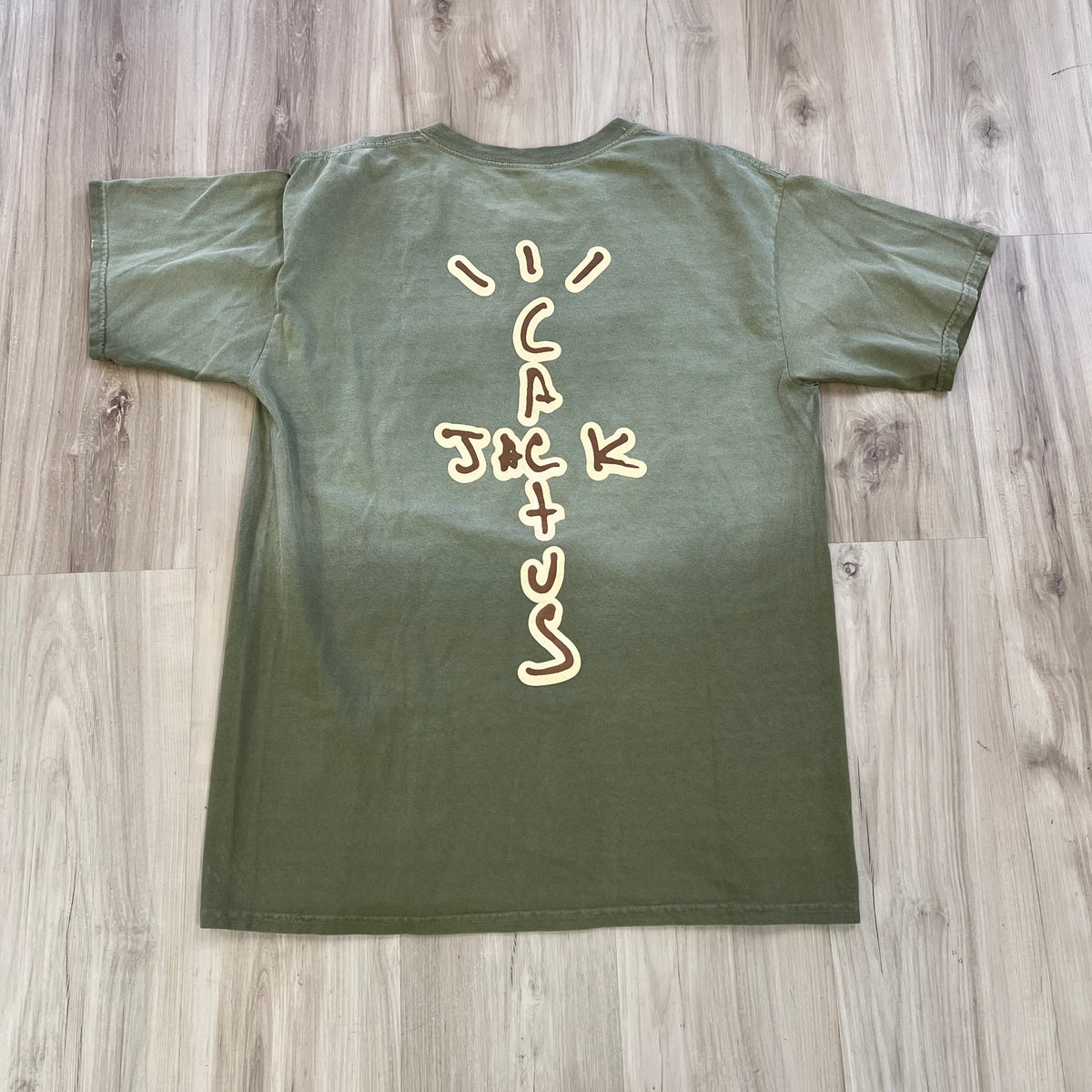 Travis Scott Highest In The Room Dive T Shirt Olive