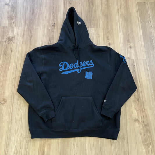 New Era × Undefeated × Los Angeles Dodgers Hoodie Black