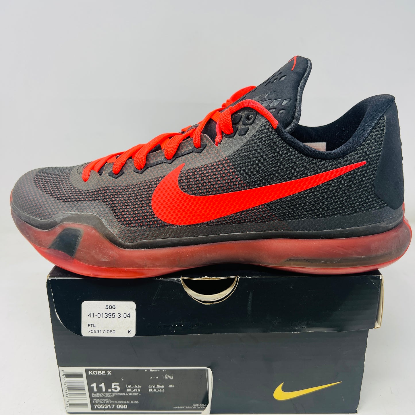 Nike Kobe 10 Bright Crimson