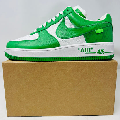 Louis Vuitton Nike Air Force 1 Low By Virgil Abloh White Green