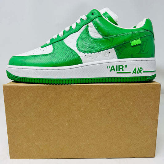 Louis Vuitton Nike Air Force 1 Low By Virgil Abloh White Green