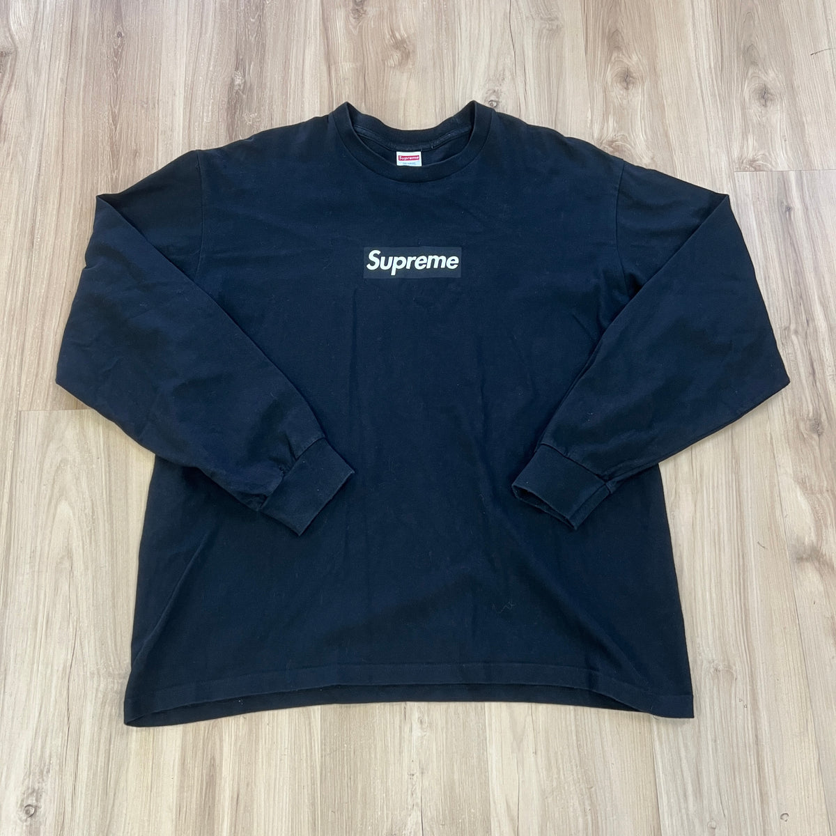 Supreme Box Logo Long-Sleeve Tee Black