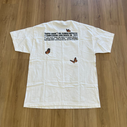 Trophy Room x Mr. Flower Fantastic White Tee