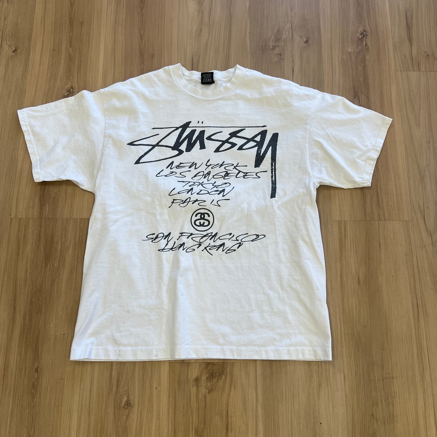 Stüssy Futura World Tour T-shirt White