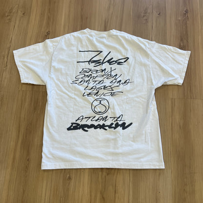 Stüssy Futura World Tour T-shirt White