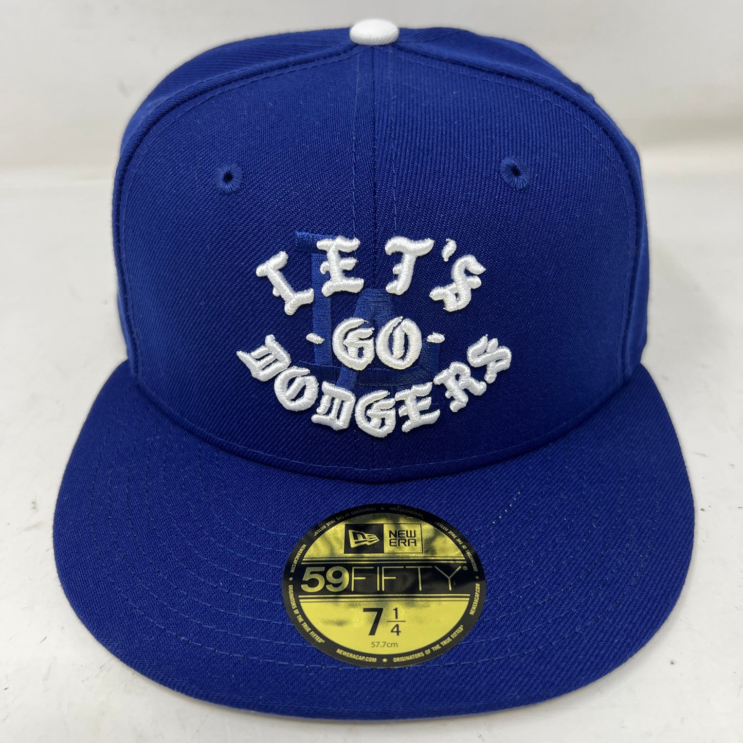 Born x Raised Let's Go Dodgers World Series 59FIFTY Fitted Blue