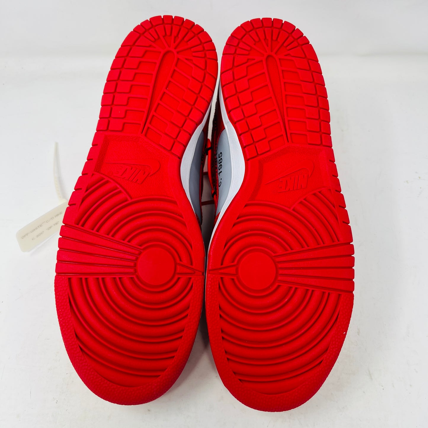 Nike Dunk Low Off-White University Red