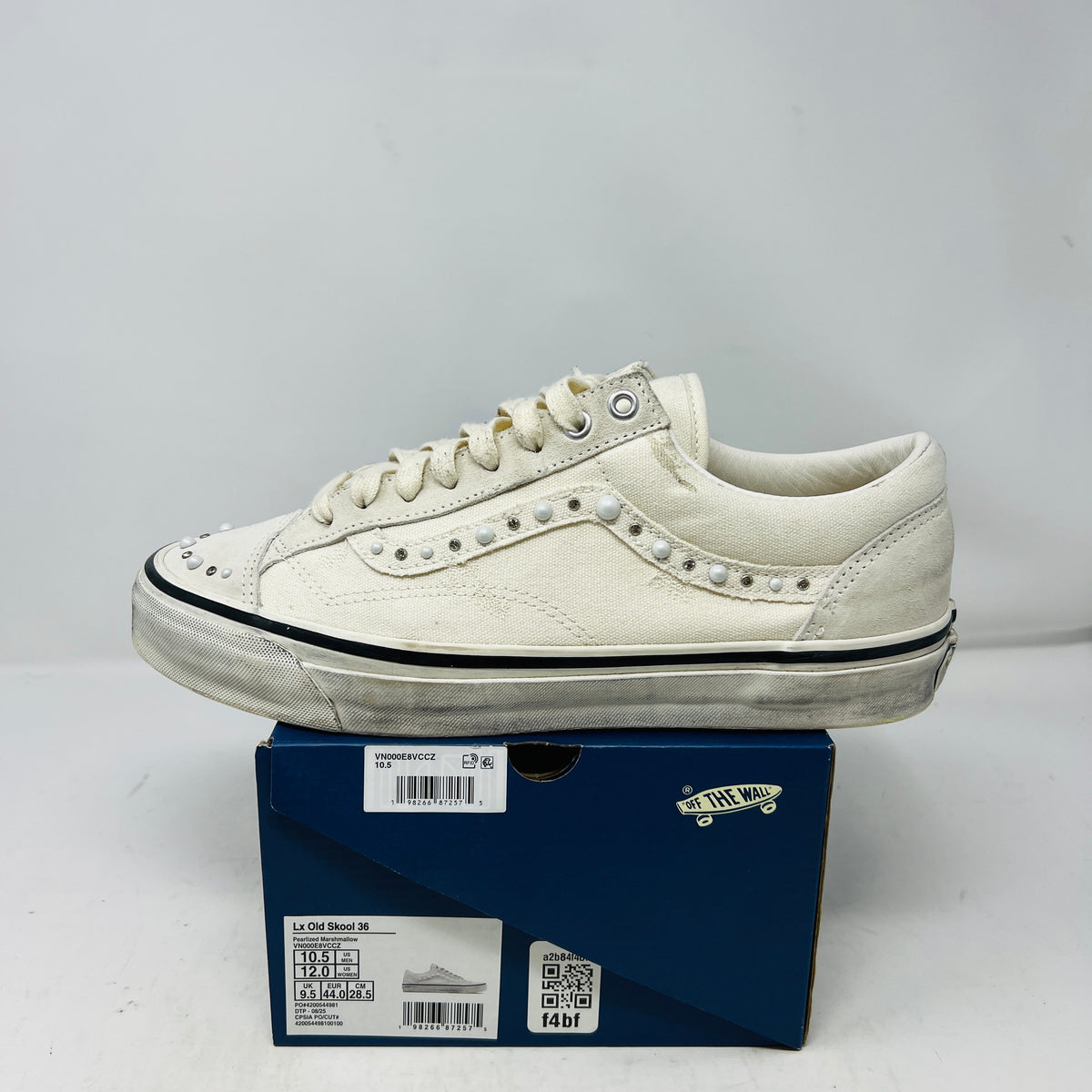 Vans LX Old Skool 36 Pearlized Pack Marshmallow White