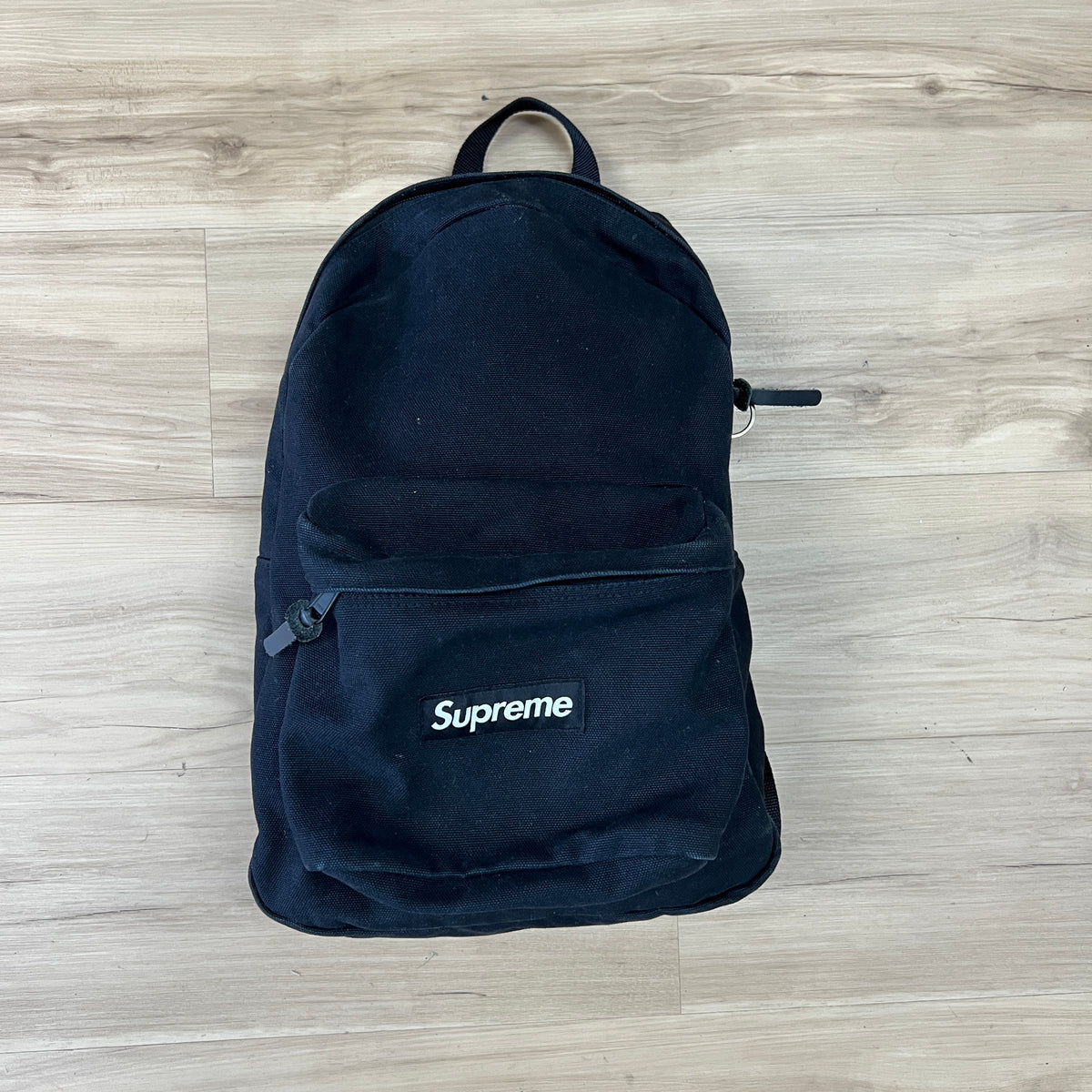 Supreme Canvas Backpack Black