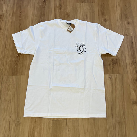 Stussy Fire Dice Tee White