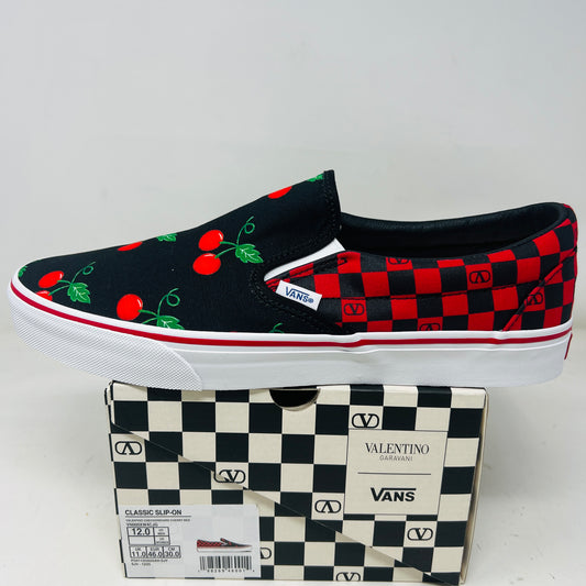 Vans Classic Slip-On Valentino Garavani Checkerboard Cherry Red