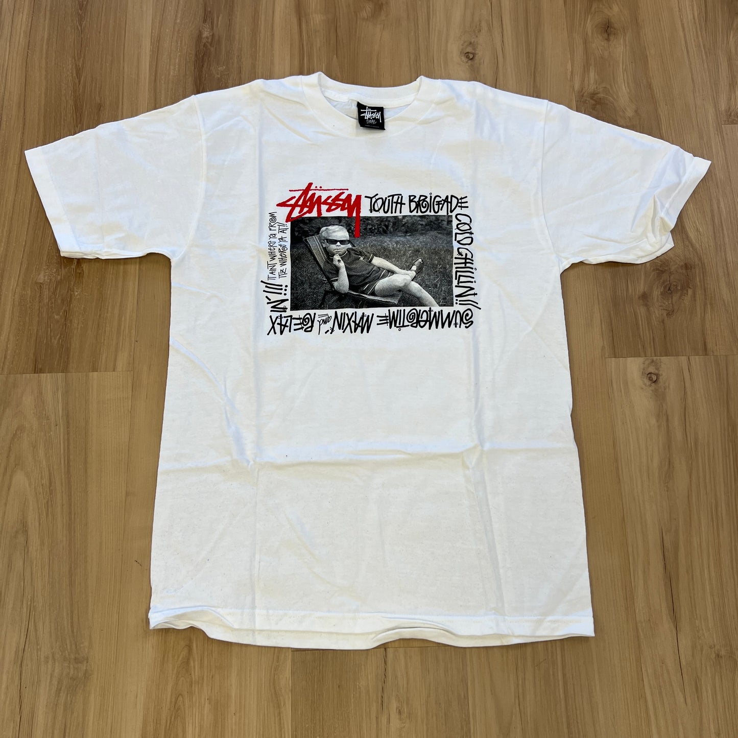 Stussy Youth Brigade Tee White