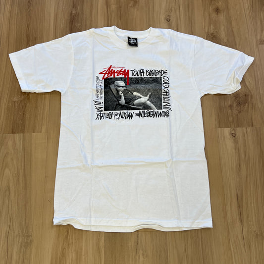 Stussy Youth Brigade Tee White