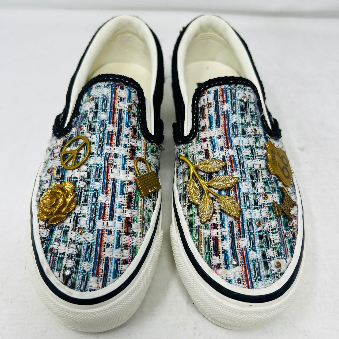 Vans Premium Classic Slip-On Cardigan Black White Sample