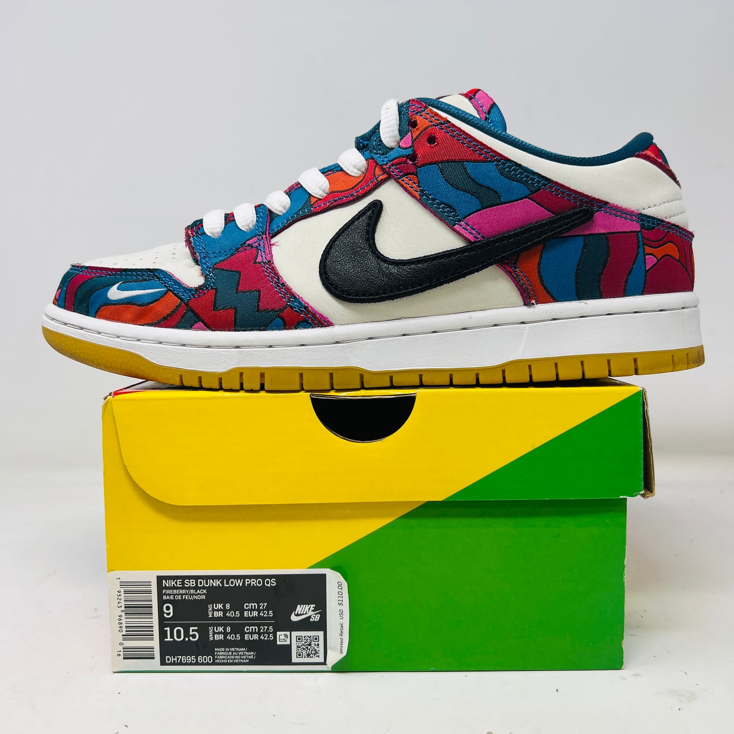 Nike SB Dunk Low Pro Parra Abstract Art (2021)