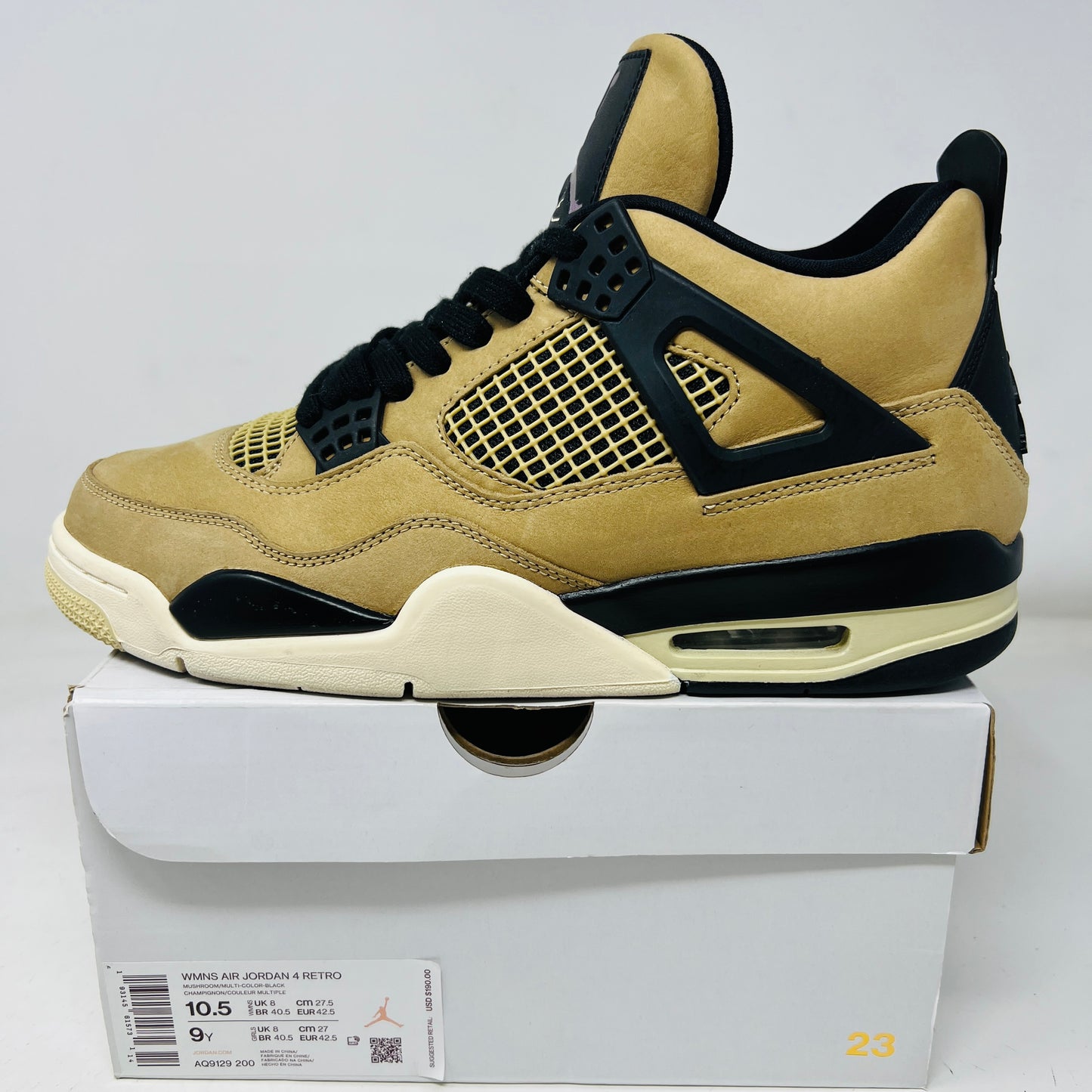 Jordan 4 Retro Fossil (Women's)